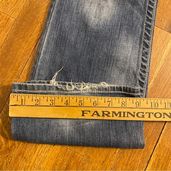 Harley Davidson Jeans Womens 10 Tall Denim Pants Boot Cut Flap Pockets 32”x31” - Picture 13 of 13